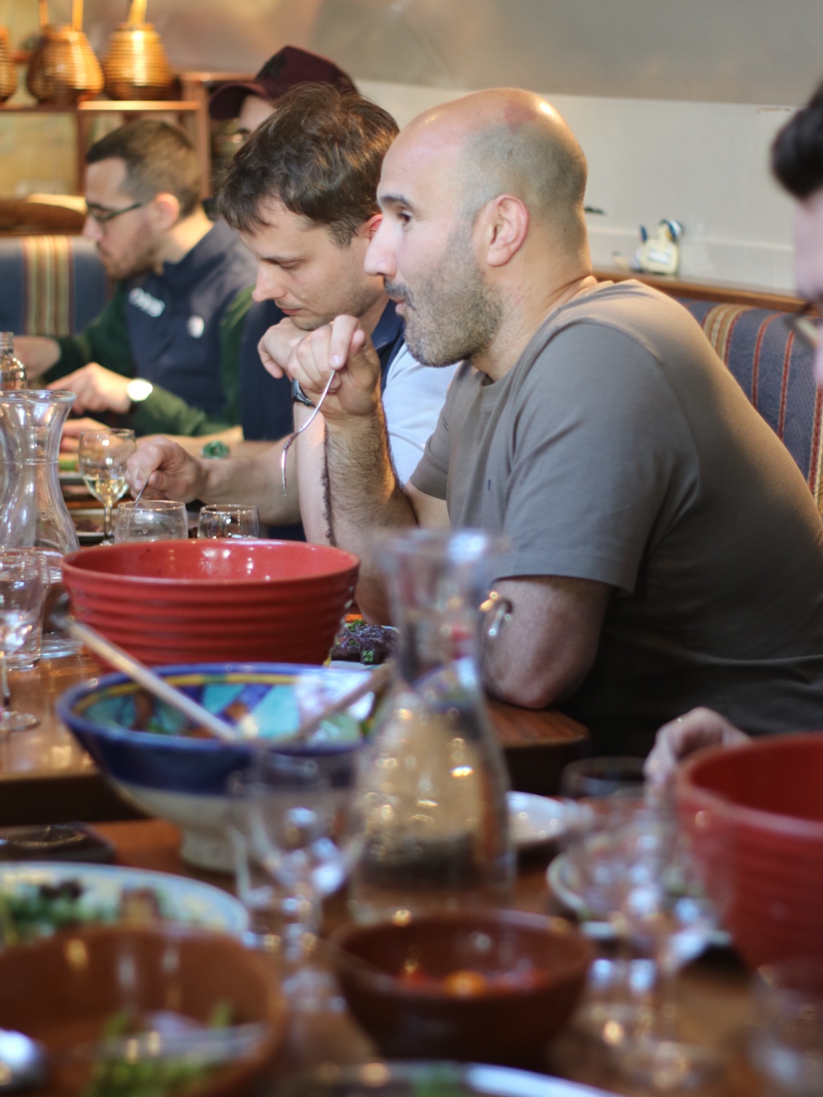 Gezellige avond aan tafel op De Saffier